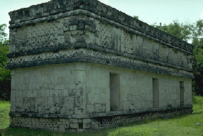 photo of the Temple of the Three Lintels
