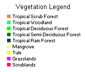 Vegetation Legend