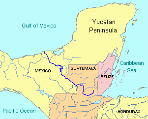 The Yucatan Peninsula